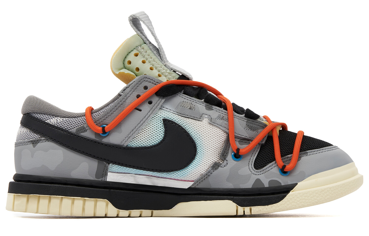 

Кроссовки Nike Air Dunk Jumbo Skateboard Shoes Men Low-Top Gray Black