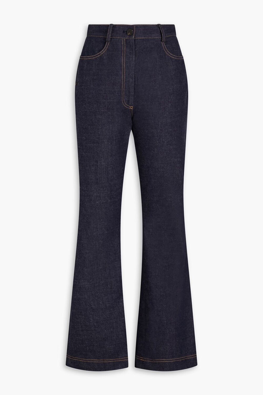 

Джинсы Bootcut с высокой посадкой Claudie Pierlot, темный деним