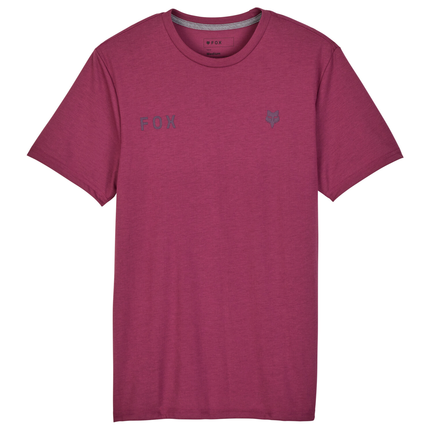 

Функциональная рубашка Fox Racing Wordmark S/S Tech Tee, цвет Sangria