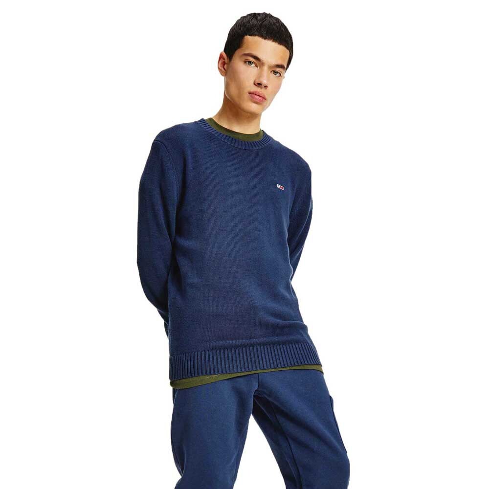 

Свитер Tommy Jeans Essential Crew Neck, синий