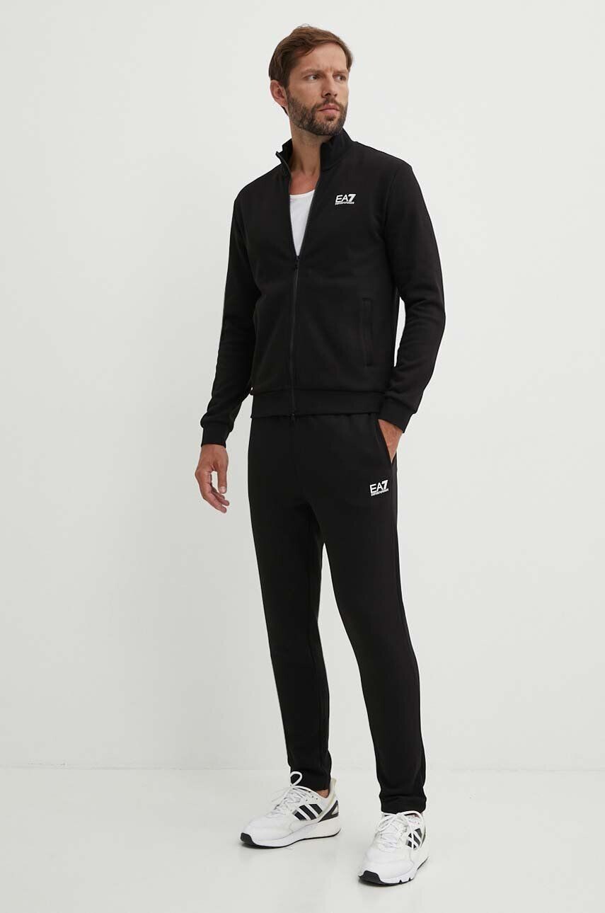 

Спортивный костюм EA7 Emporio Armani, черный