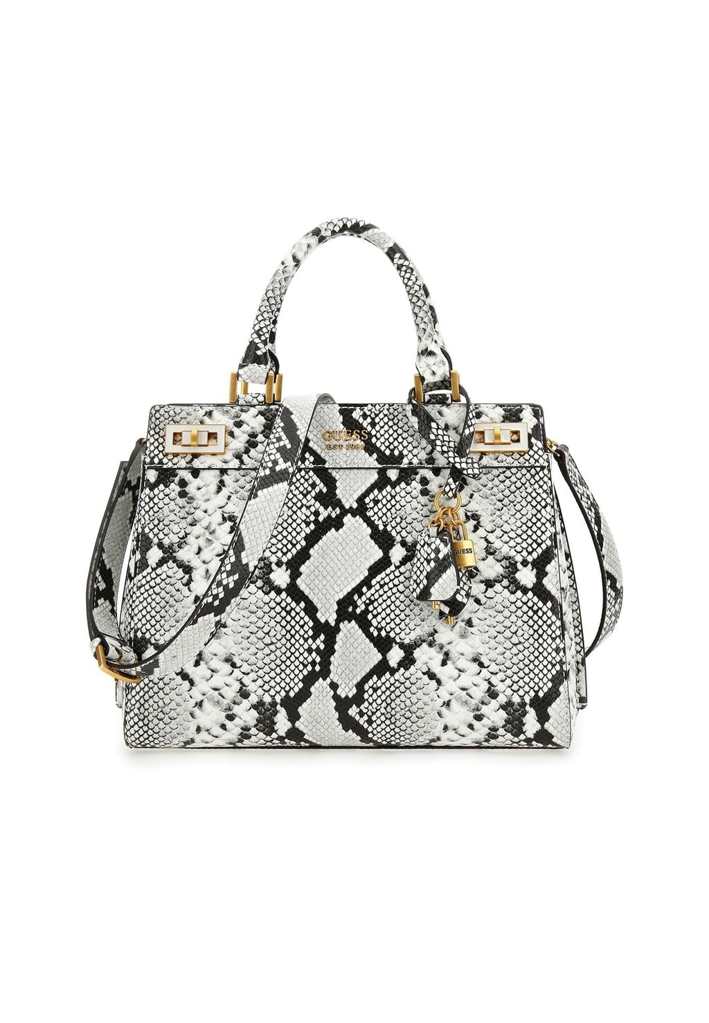 

Сумка Guess Katey с питоновым принтом, мультиколор