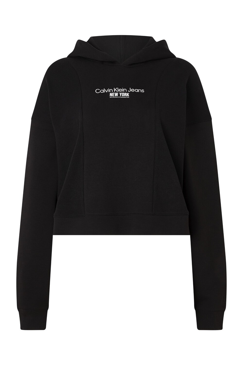 

Толстовка - Черный - Классический крой Calvin Klein, черный