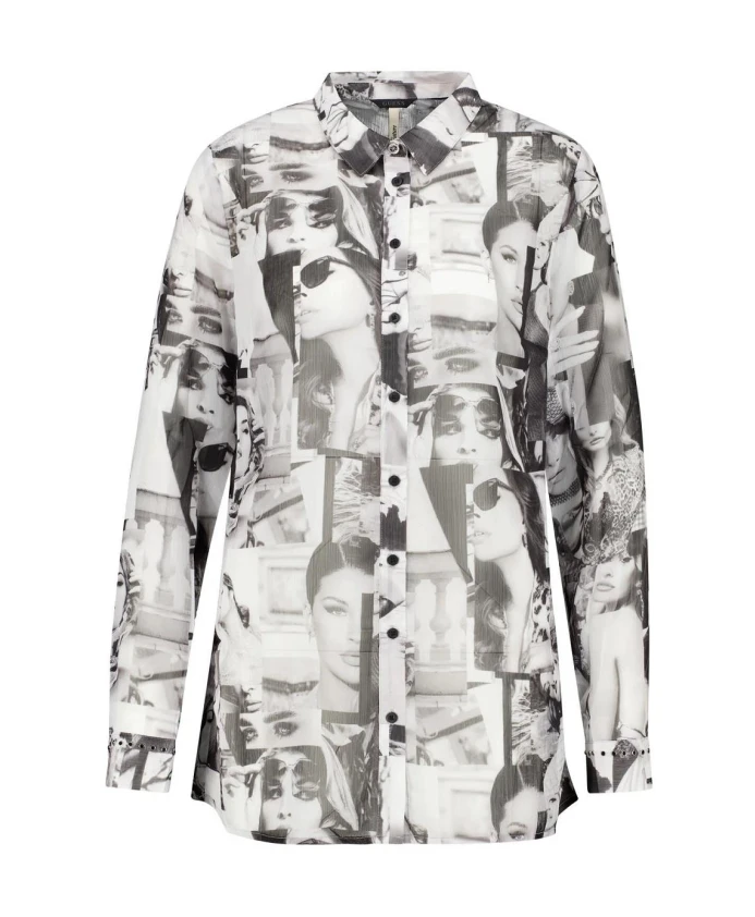 

Блузка из модного журнала Guess, мультиколор