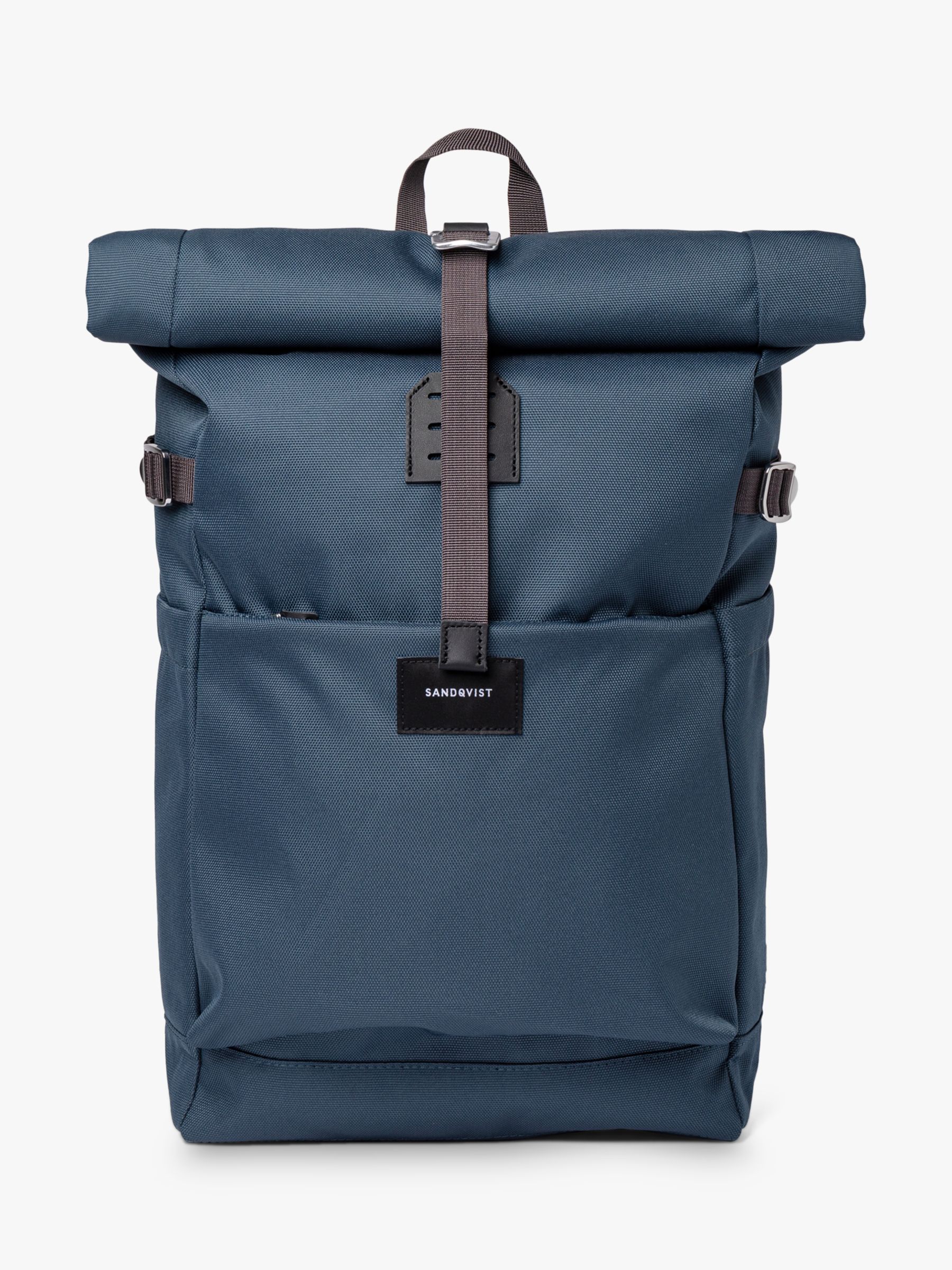 Рюкзак Ilon с роллтопом Sandqvist, стальной синий рюкзак ilon sandqvist зеленый