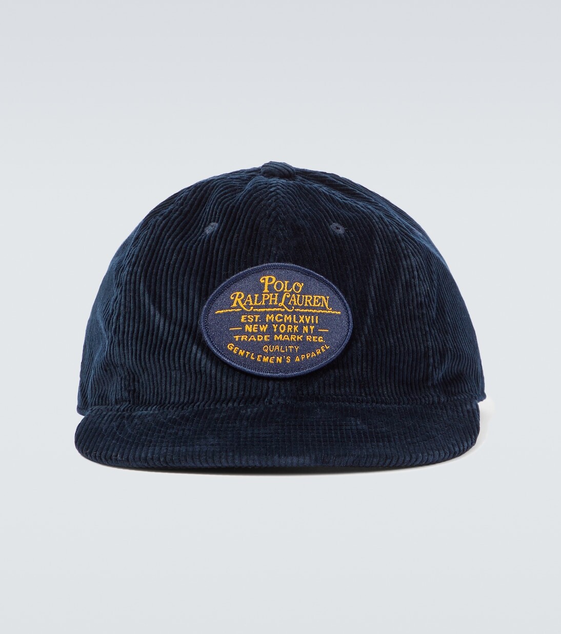 

Бейсболка из хлопка с аппликацией Polo Ralph Lauren, синий