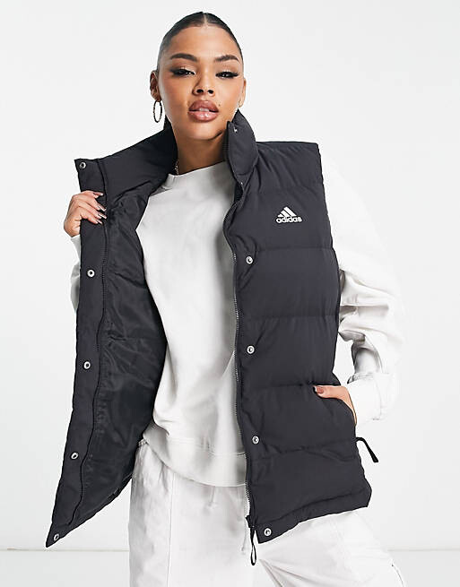 

Черный жилет adidas Outdoor Helionic