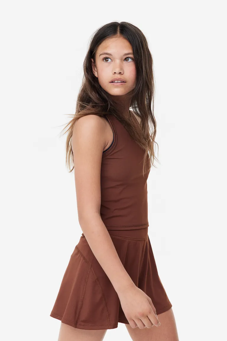 

Двухслойные спортивные шорты drymove H&M, коричневый