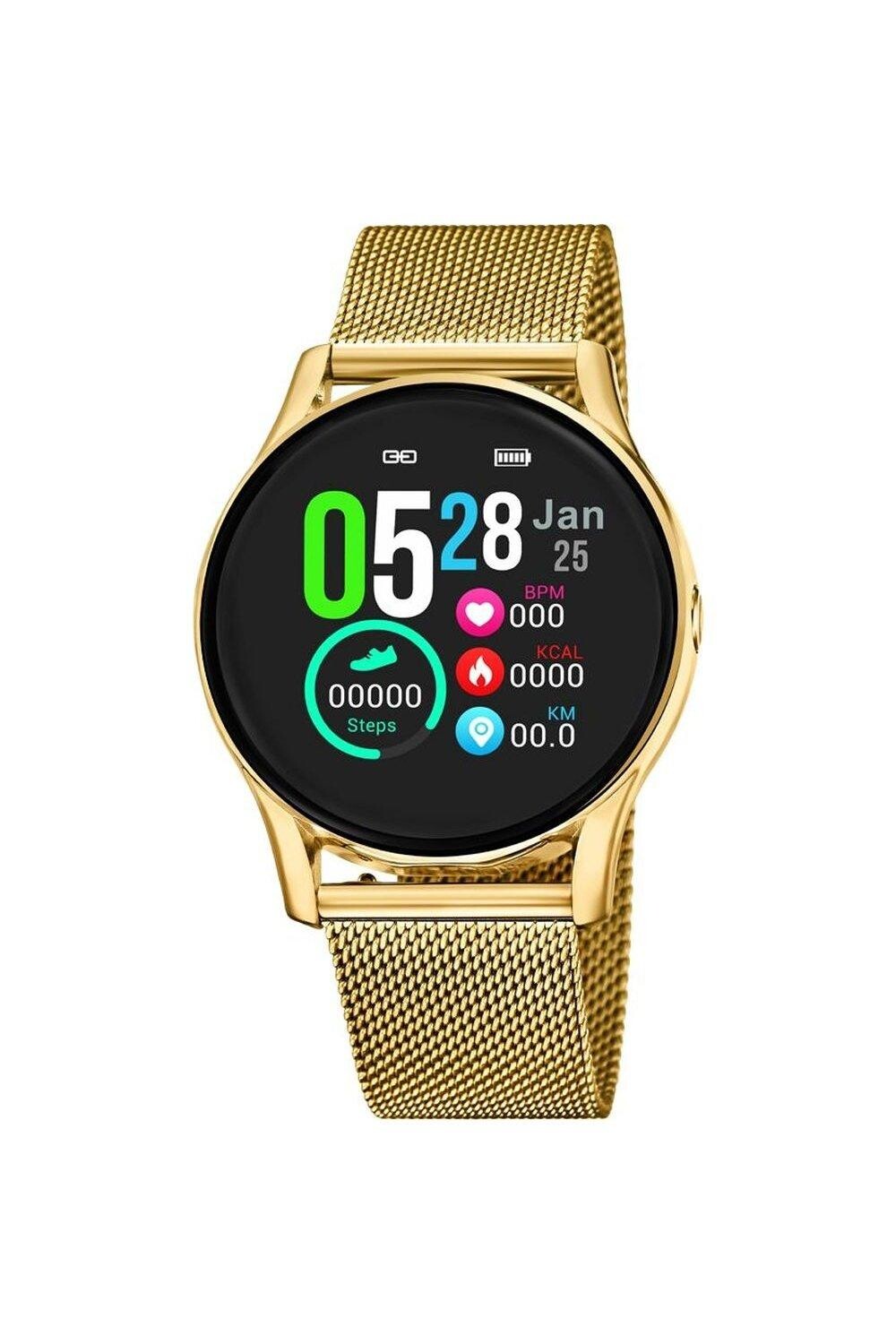 

Цифровые кварцевые смарт-часы из нержавеющей стали - L50003/a Lotus SmarTime, черный