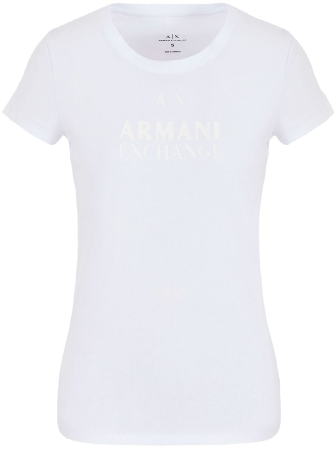 

Armani Exchange футболка с логотипом, белый