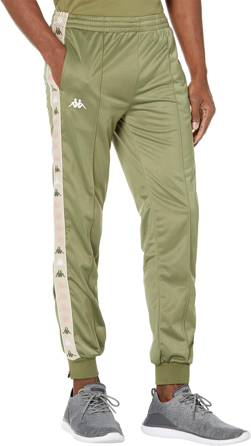 

Брюки 222 Banda Deky 2 Kappa, цвет Green Loden/Beige Almond/Pink Peach/White Bright