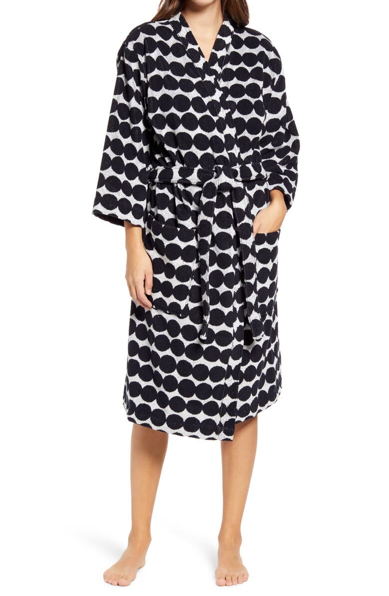 

Халат Räsymatto MARIMEKKO, черный