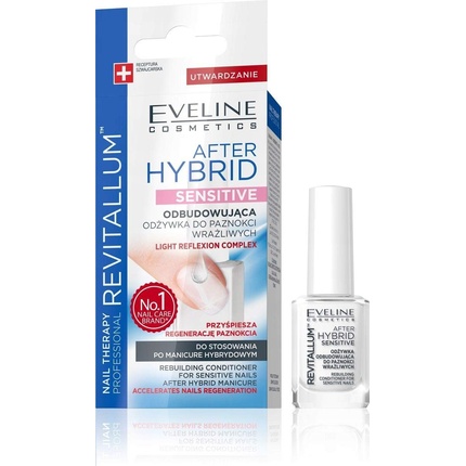 Eveline Nail Therapy Revitallum After Hybrid Sensitive 12 мл, Eveline Cosmetics