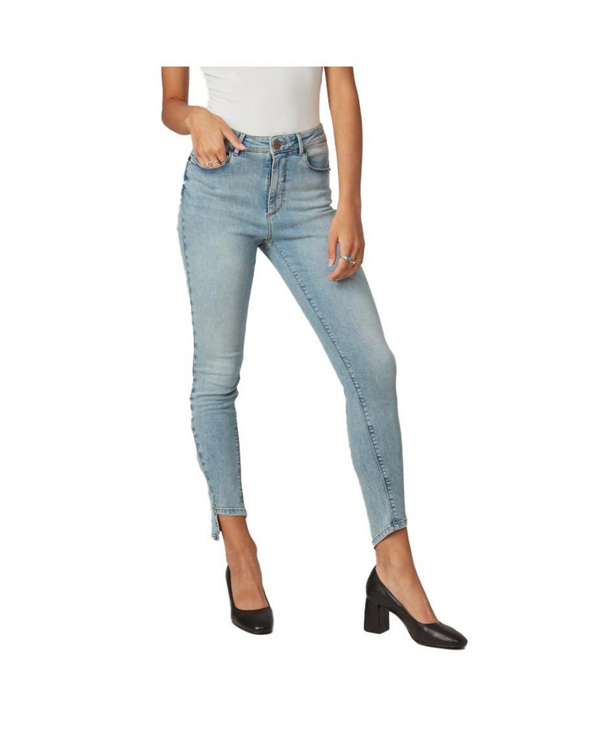 

Женские джинсы скинни ALEXA-DS с высокой посадкой Lola Jeans