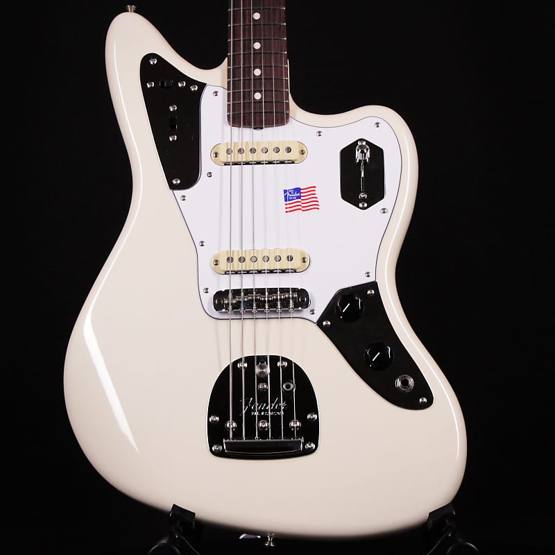 Электрогитара Fender Johnny Marr Jaguar Olympic White Rosewood Fingerboard 2024