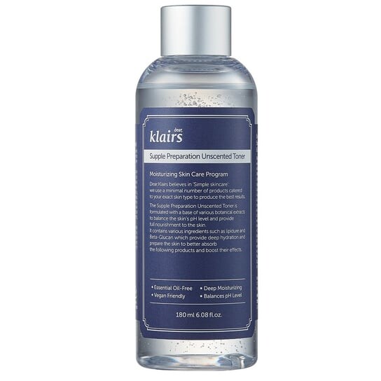

Увлажняющий тоник для лица 30 мл Klairs,Supple Preparation Unscented Toner