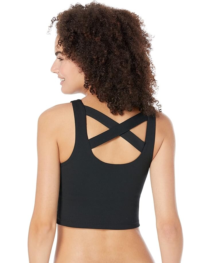 

Бюстгальтер Jockey Active Rib Texture Bra, цвет Deep Black