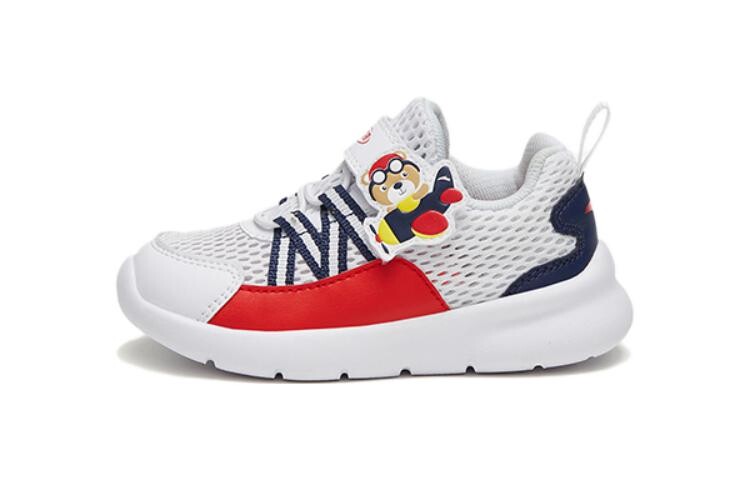 

Кроссовки Anta kids Toddler Shoes TD Low-top Dark Team Red/Summit White/Team White/Black