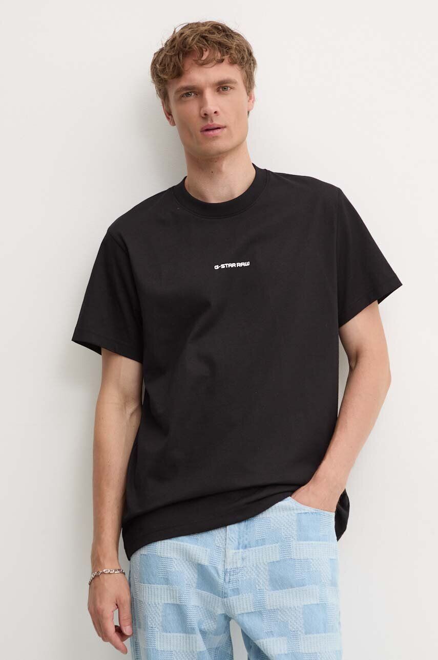 

Футболка G-Star из необработанного хлопка G-Star Raw, черный