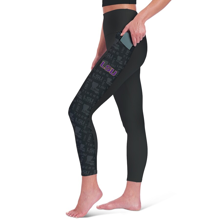 

Спортивные леггинсы Certo Lsu Tigers, черный