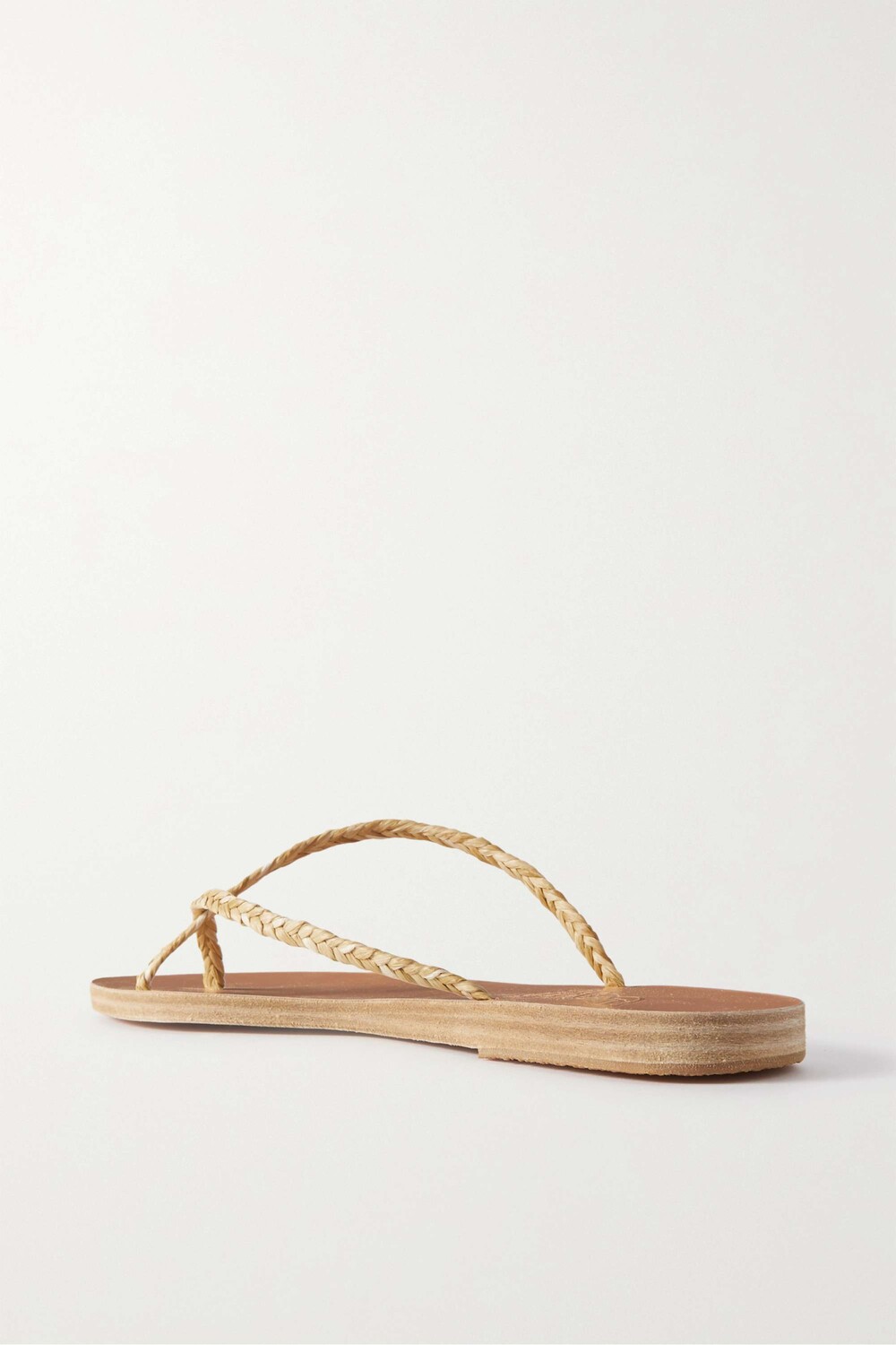 

ANCIENT GREEK SANDALS Сандалии из рафии, нейтральный