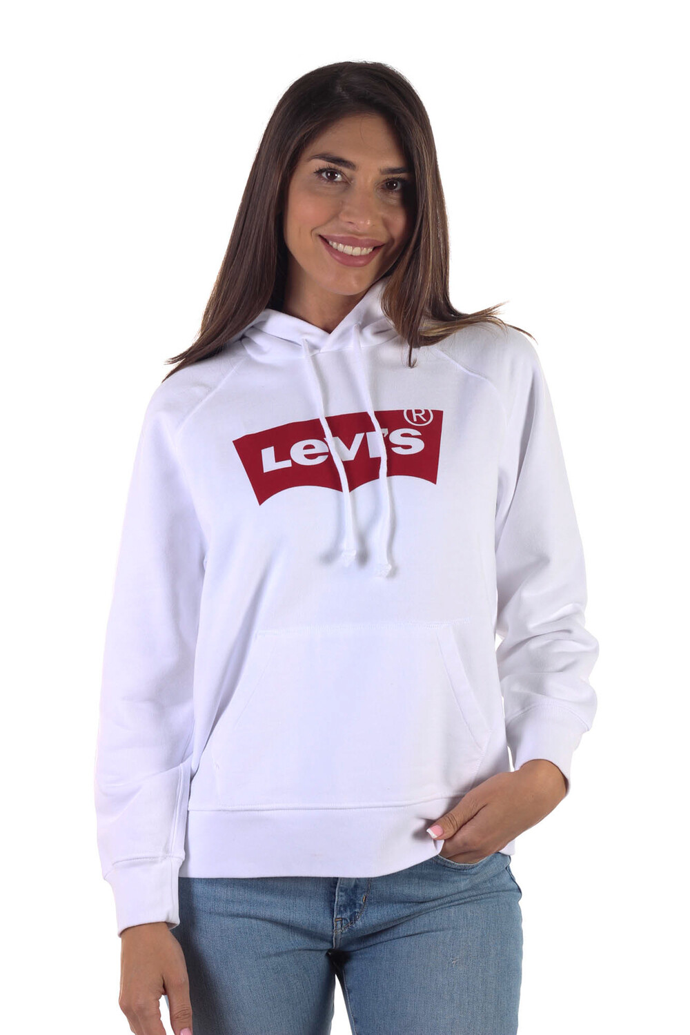 

Толстовка - Белый - Классический крой Levi's, белый