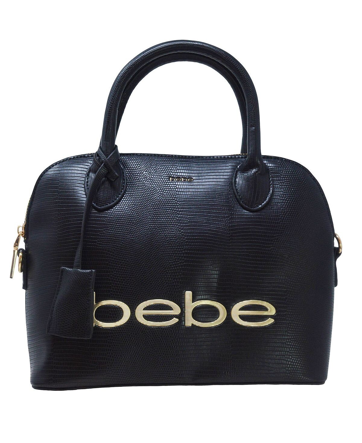 

Сумка-сумка Fabiola со штампованным куполом в форме ящерицы bebe, черный