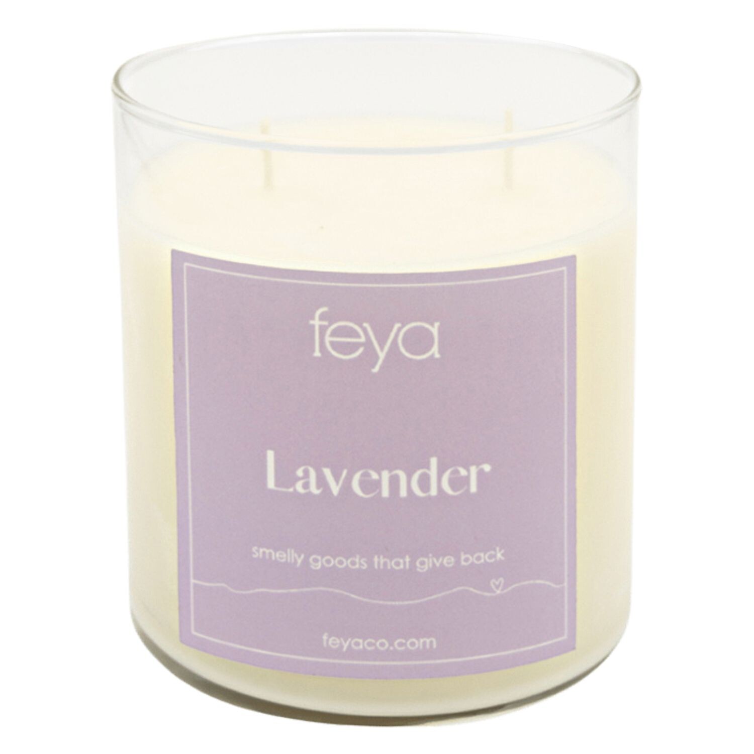 

Свеча Feya Lavender, 20 унций. Соевая свеча