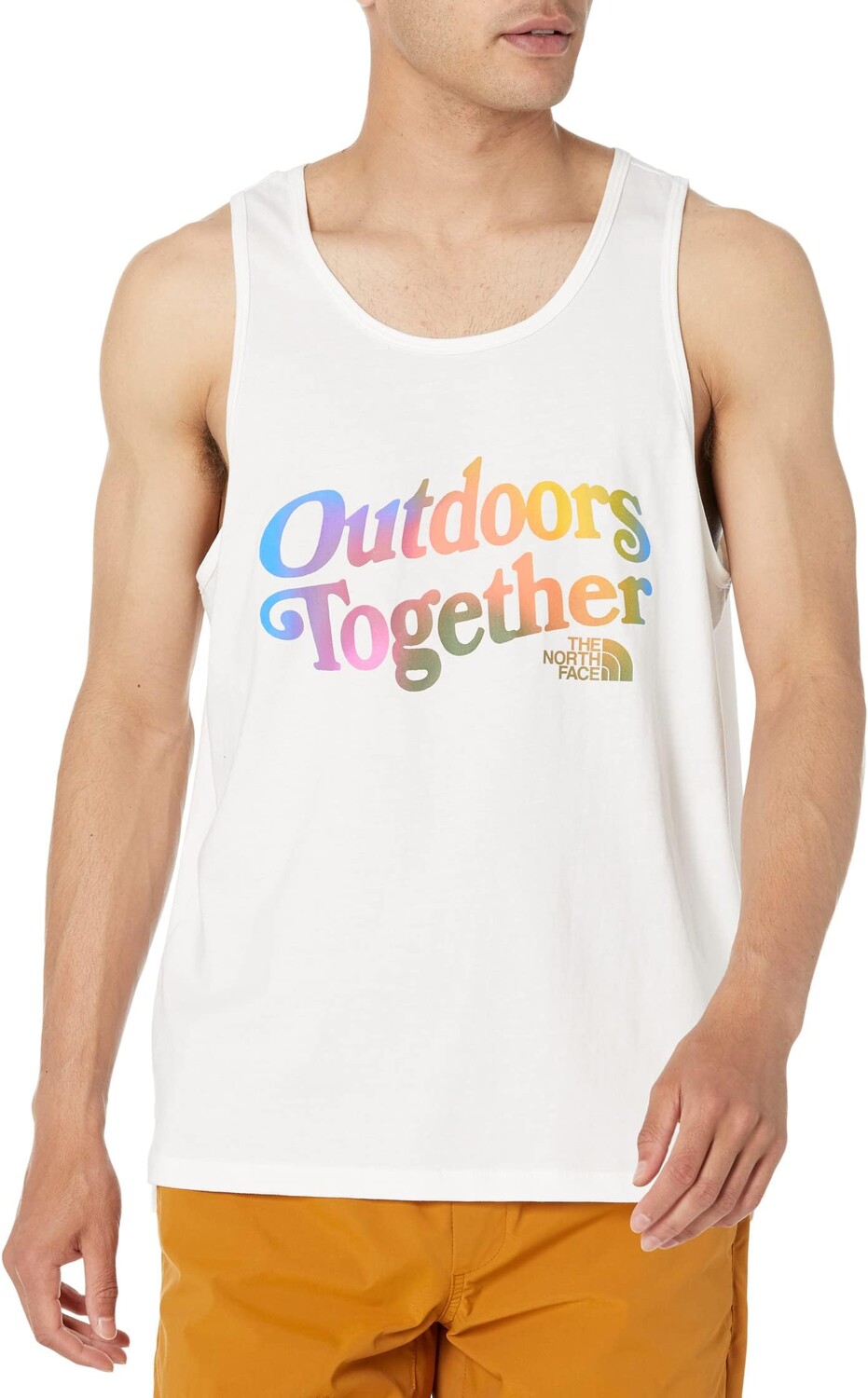 

Топ Pride Tank The North Face, цвет TNF White/Ombre Graphic