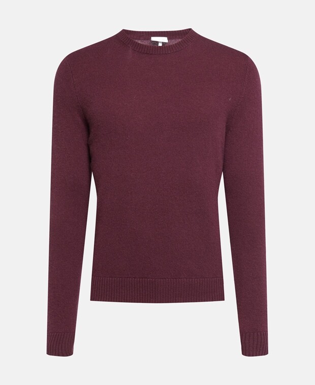 

Кашемировый пуловер FTC Cashmere, ежевика