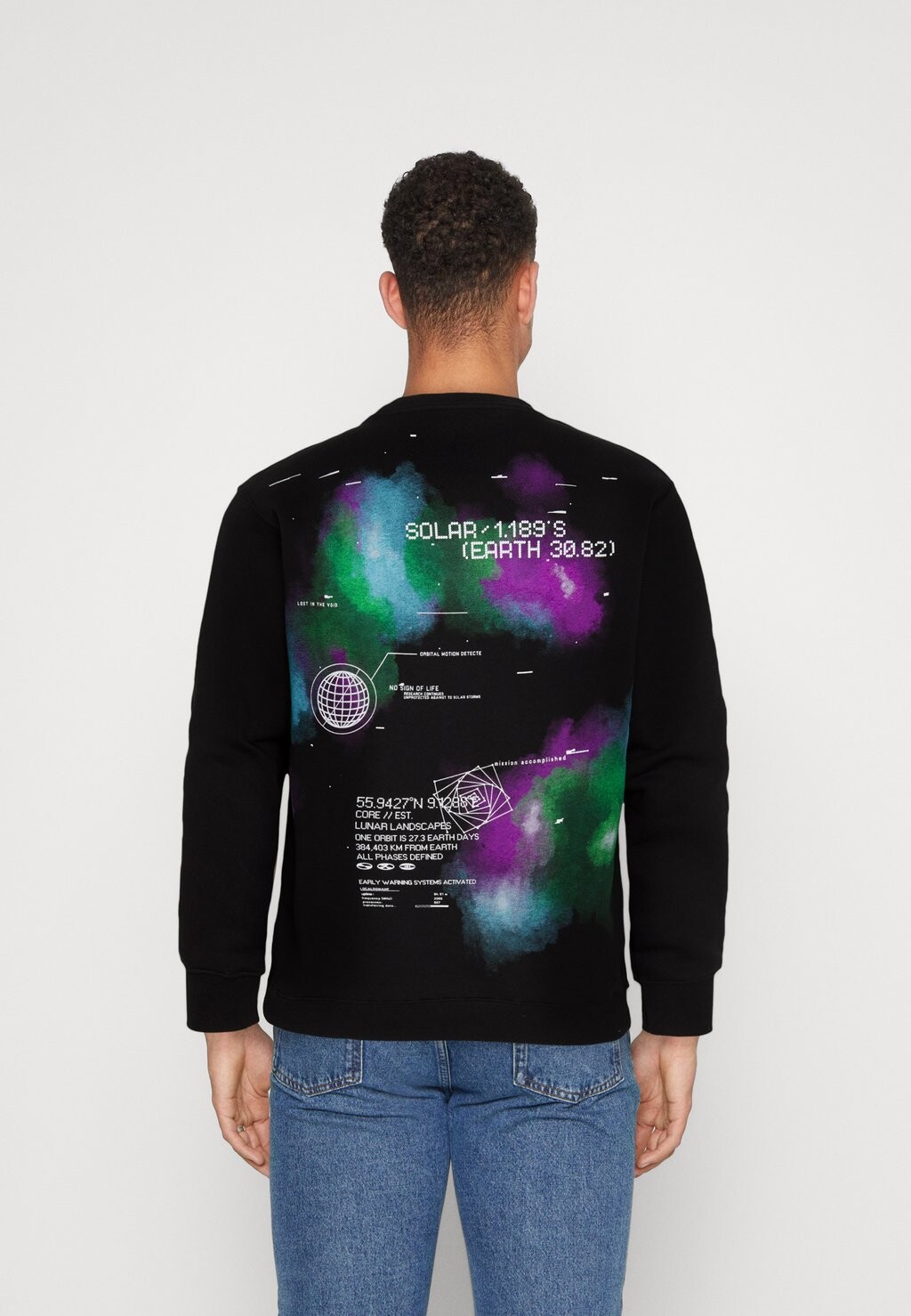

Толстовка JCONEBULAS CREW NECK Jack & Jones, черный