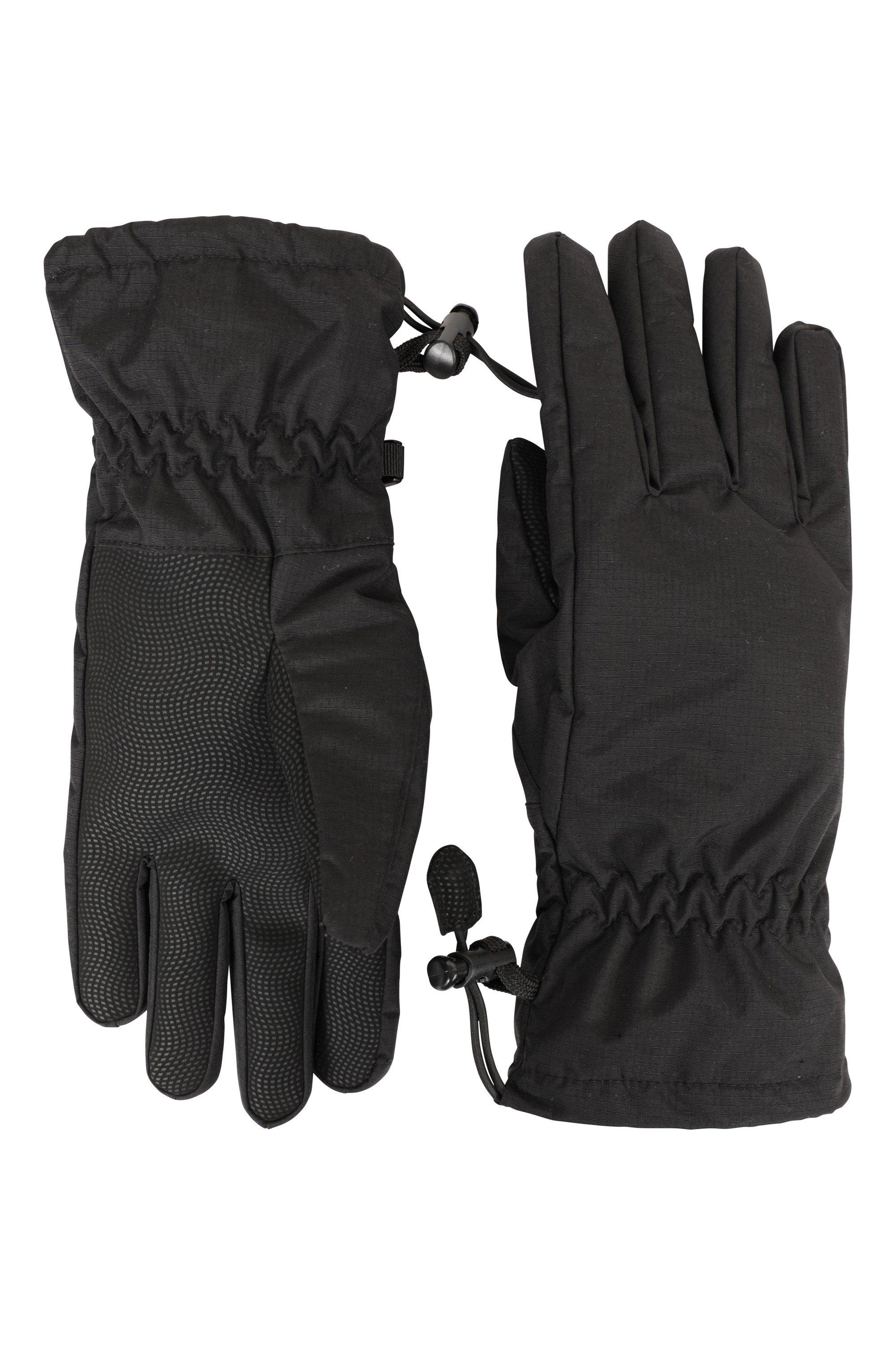 Классические перчатки, водонепроницаемые зимние теплые перчатки Mountain Warehouse, черный единорог перчатка трикотажные зимние теплые мягкие перчатки mountain warehouse фиолетовый