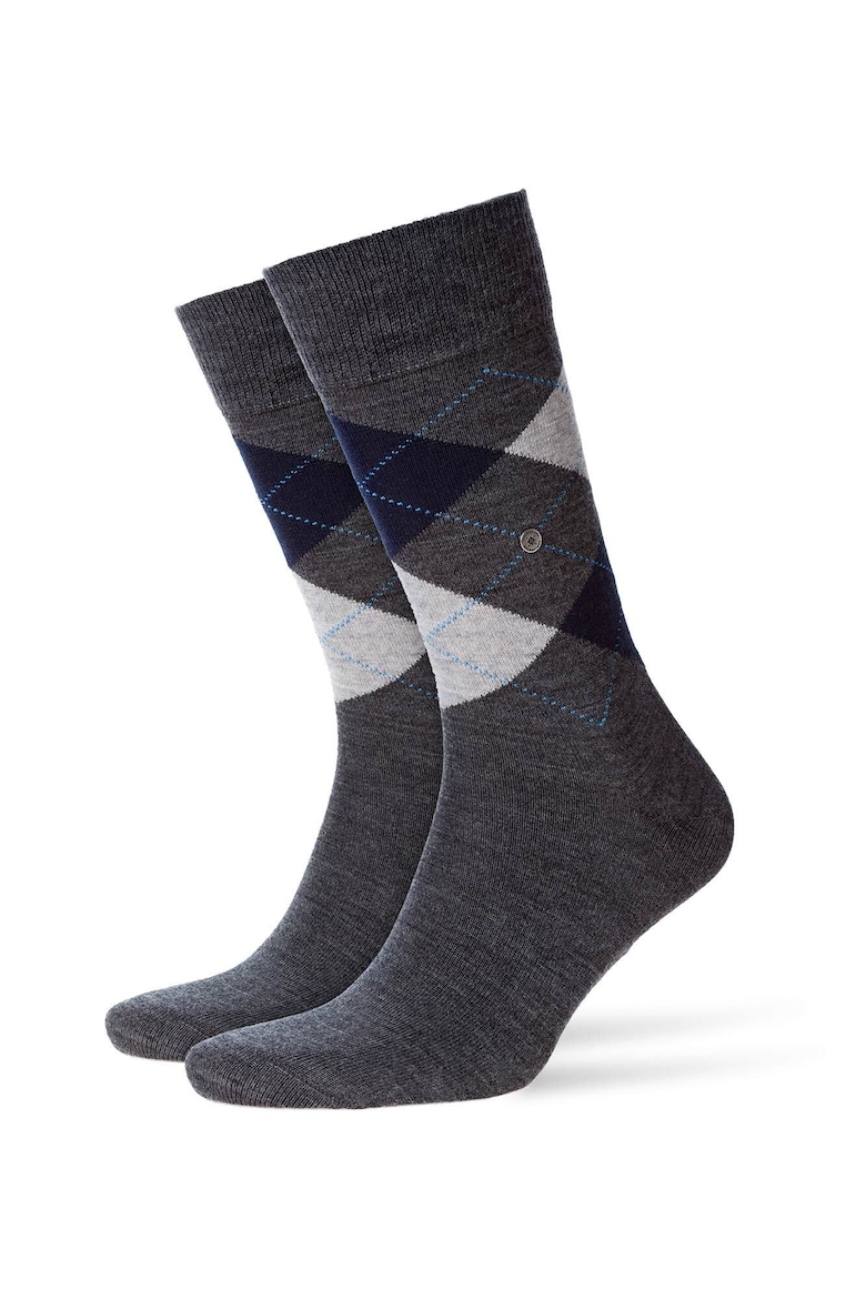 Длинные носки с рисунком Burlington, серый