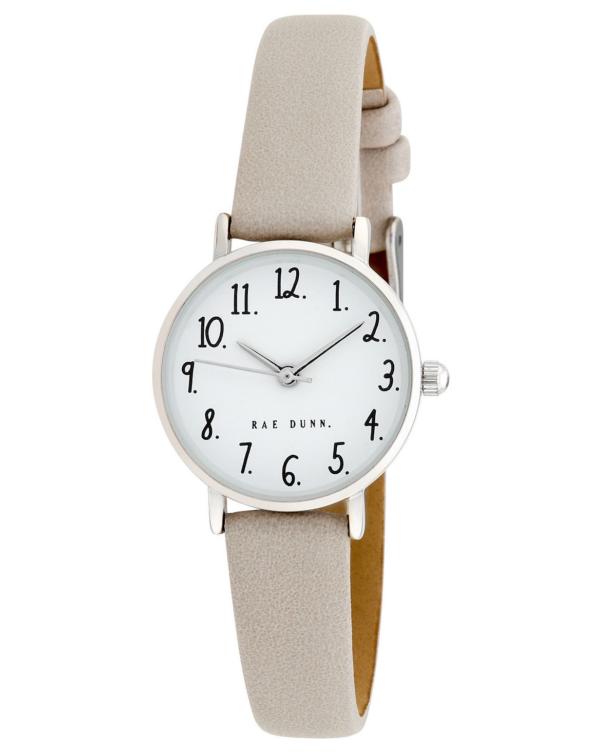 Женские часы Megan Grey с полиуретановым ремешком, 26 мм Rae Dunn, серый