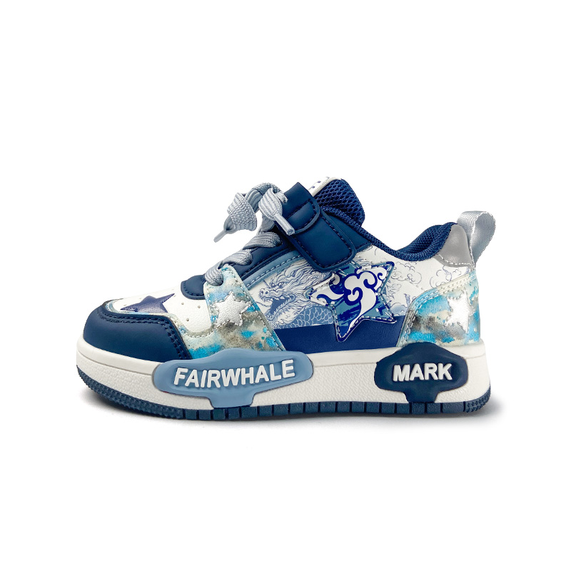 

Кроссовки FAIRWHALE Kids Skateboarding Shoes Kids Low-top, белый