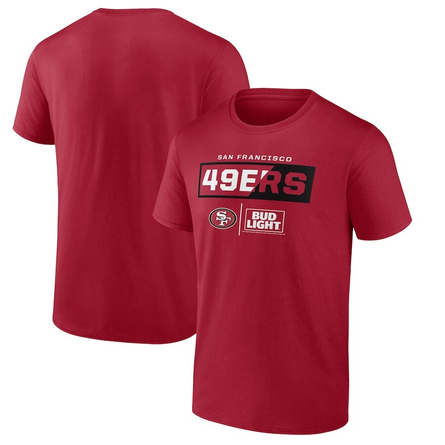 

Футболка с коротким рукавом Fanatics Branded San Francisco 49Ers, алый