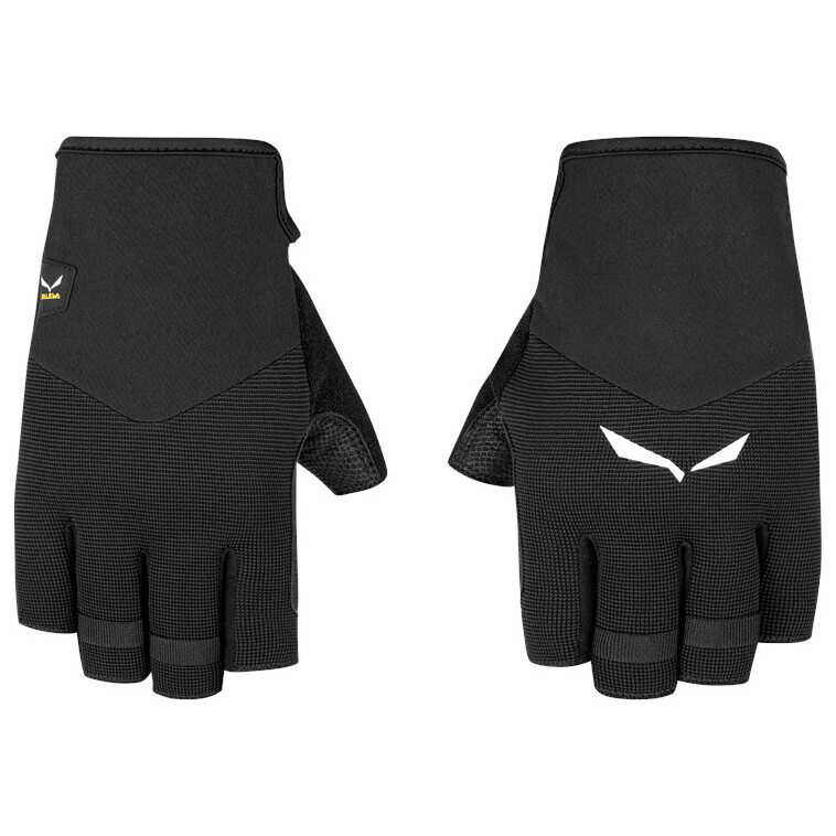 

Перчатки Salewa Via Ferrata Leather Gloves, цвет Black Out
