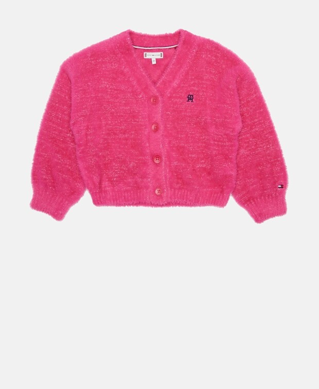 

Кардиган Tommy Hilfiger, пурпурный