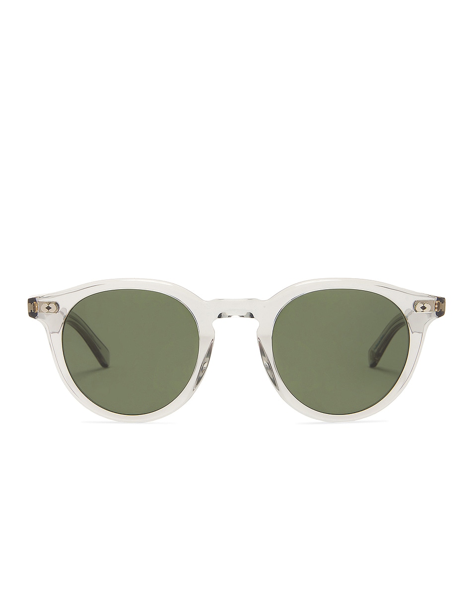 Солнцезащитные очки Garrett Leight Clune X, цвет Light Grey & Pure Green металлоискатель garrett ace 400i пинпоинтер garrett pro pointer at