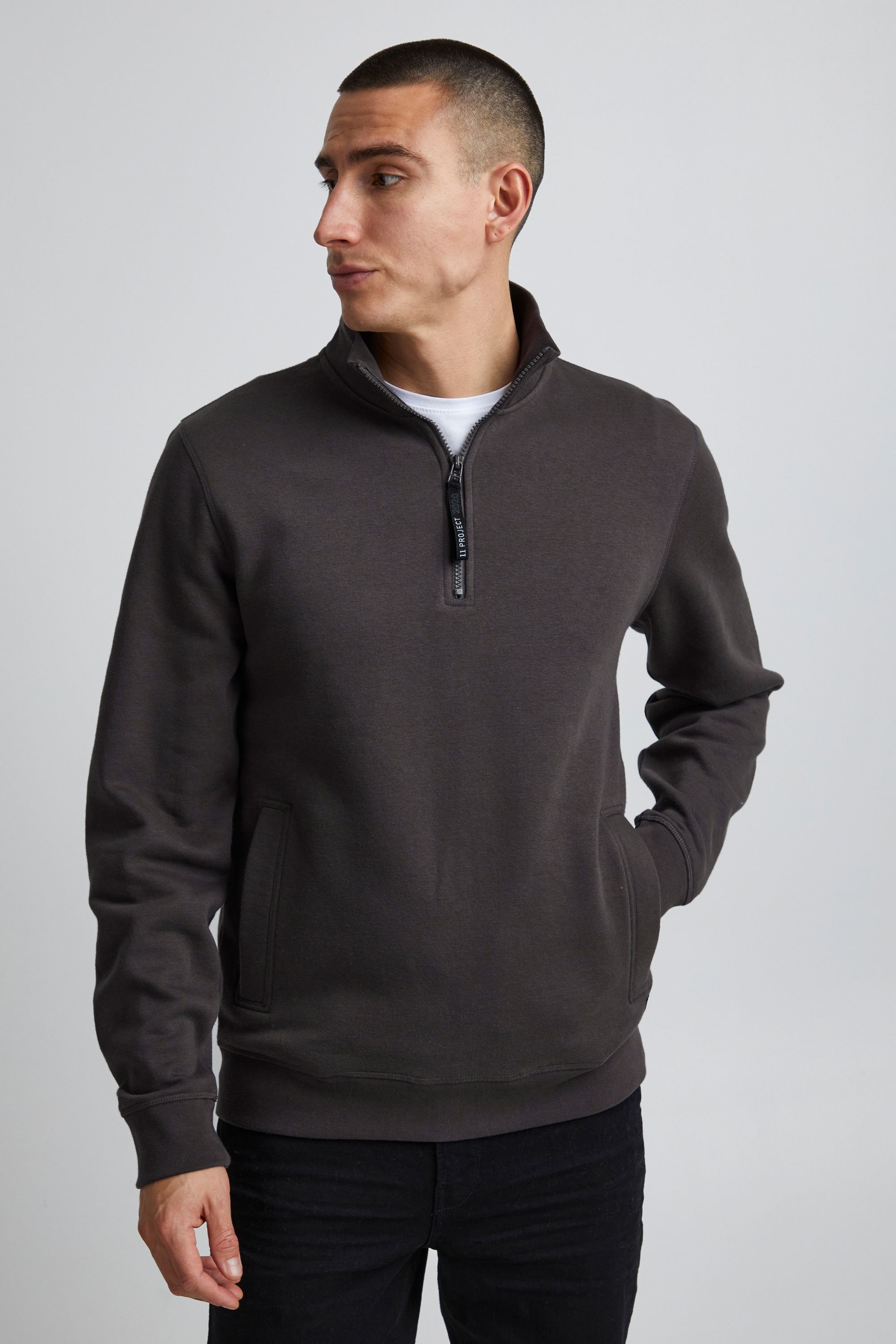 Пуловер 11 Project Troyer PRSibe, серый