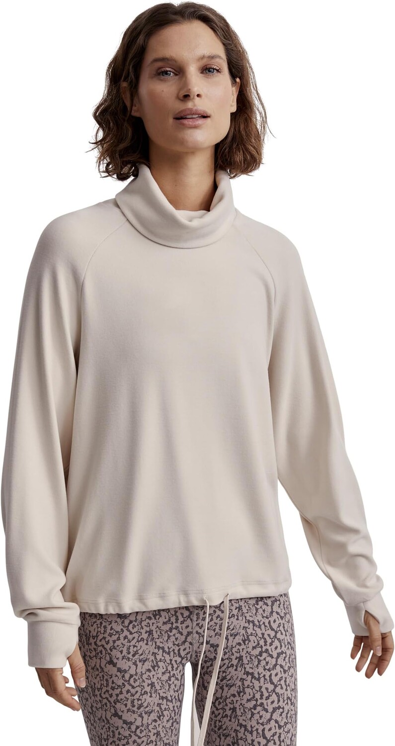 

Толстовка Portland High Neck Midlayer Varley, цвет Crystal Grey
