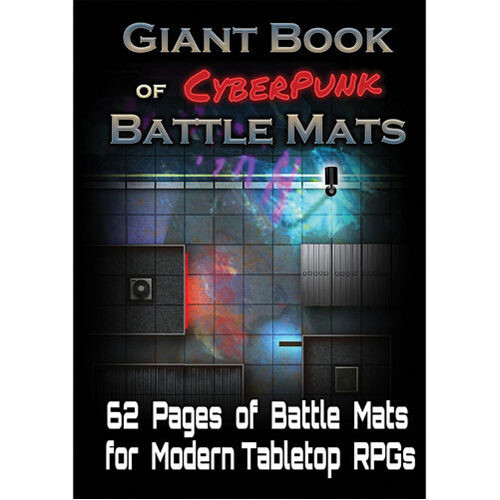 

Игровое поле The Giant Book Of Cyberpunk Battle Mats Locke Battle Mats