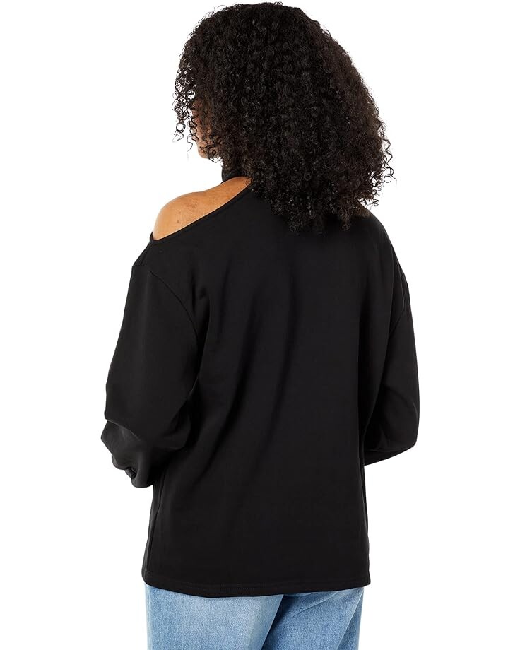 

Топ LBLC The Label CJ Open-Shoulder Top, черный