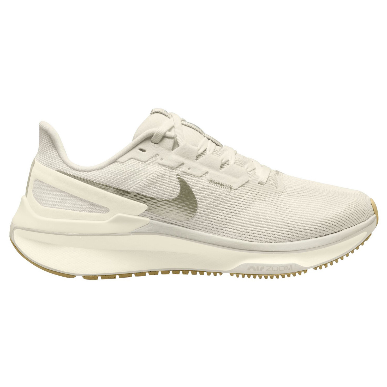 

Кроссовки Nike Air Zoom Structure 25, цвет Phantom/Metallic Gold/White