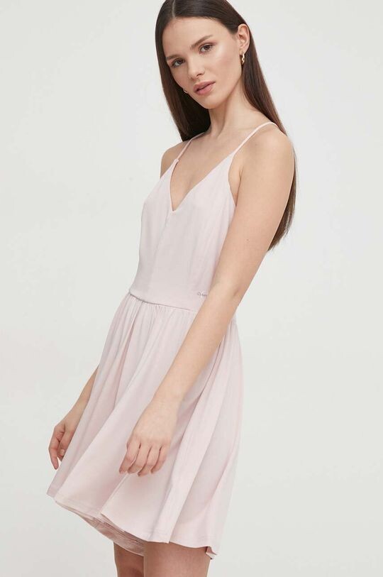 

Комбинезон Calvin Klein Jeans, розовый
