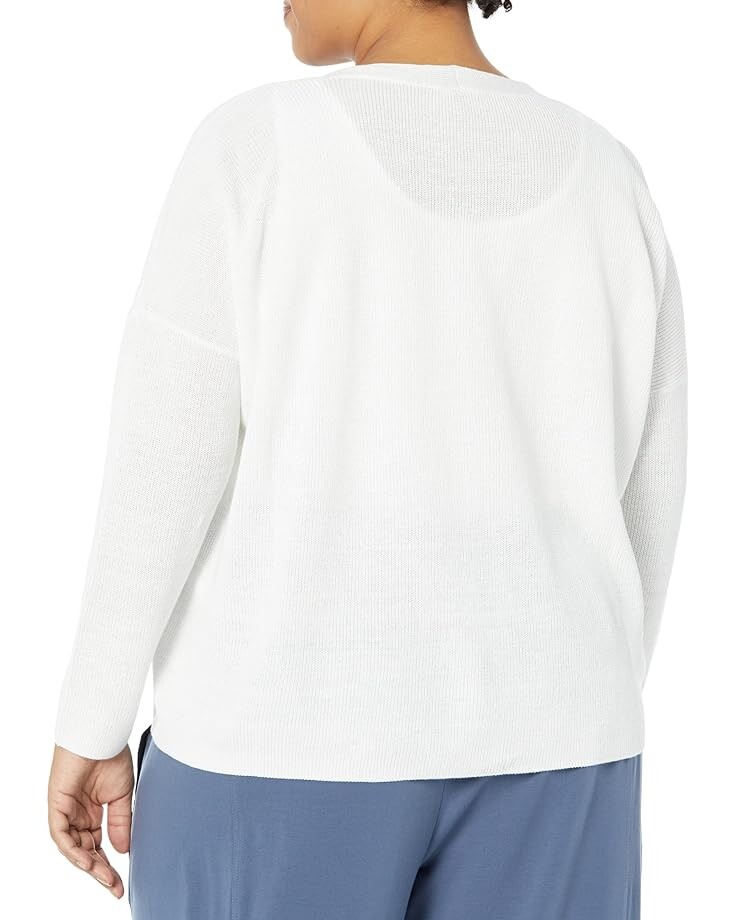 

Свитер Eileen Fisher V-Neck Cardigan, белый