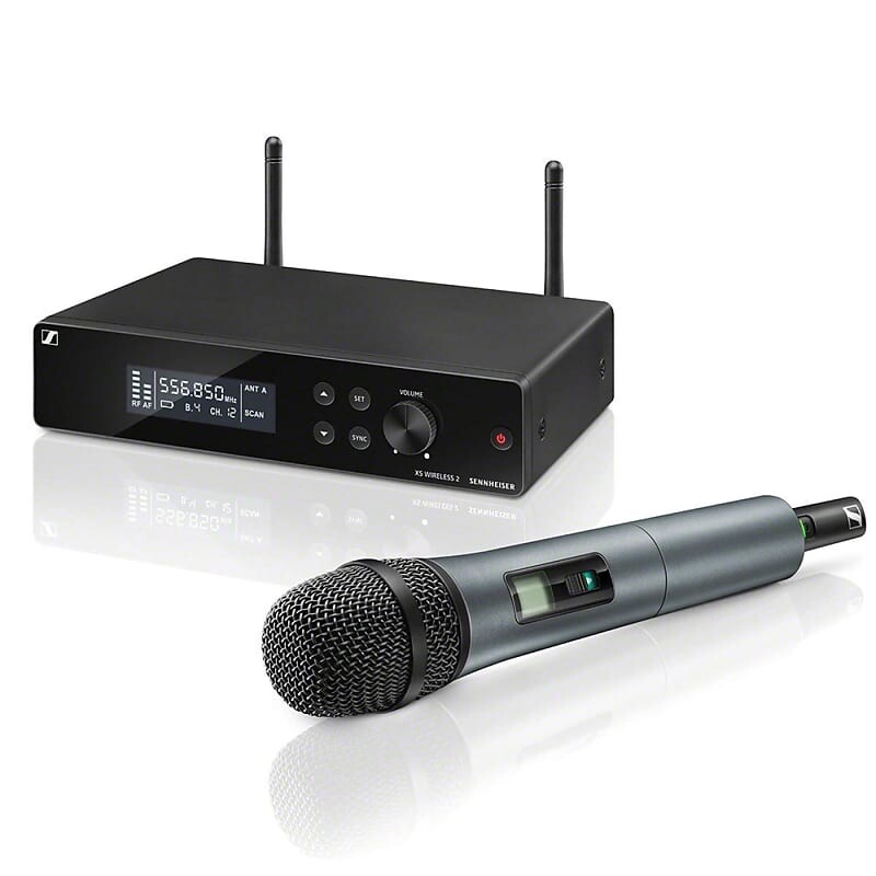 

Микрофонная система Sennheiser XSW 2-865-A Vocal Set Wireless Handheld Microphone System - A Band (548-572 Mhz)