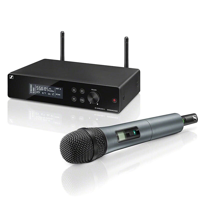 Микрофонная система Sennheiser XSW 2-865-A Vocal Set Wireless Handheld Microphone System - A Band (548-572 Mhz) микрофонная система sennheiser xsw 1 835 wireless handheld vocal microphone system