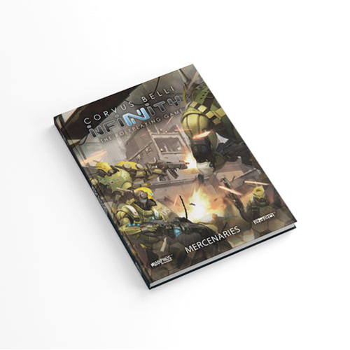 Книга Infinity War Market: The Mercenaries Sourcebook Modiphius цена и фото