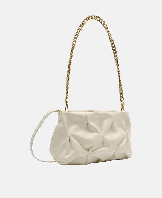 

Кожаная сумка через плечо Coccinelle, цвет Wool White